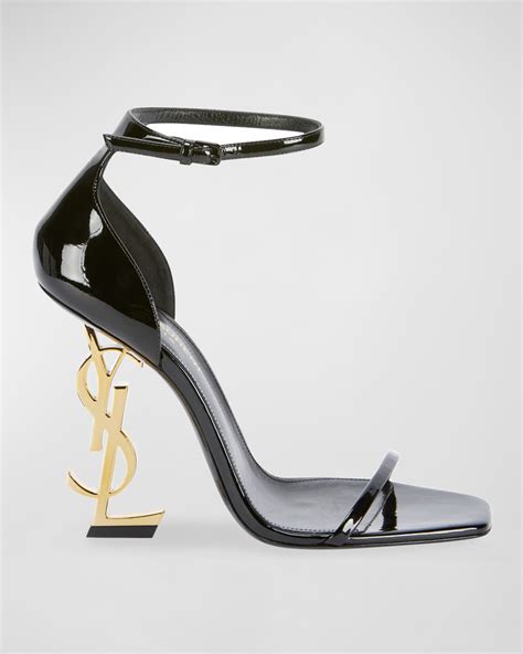 ysl red sandal heels|ysl high heels price.